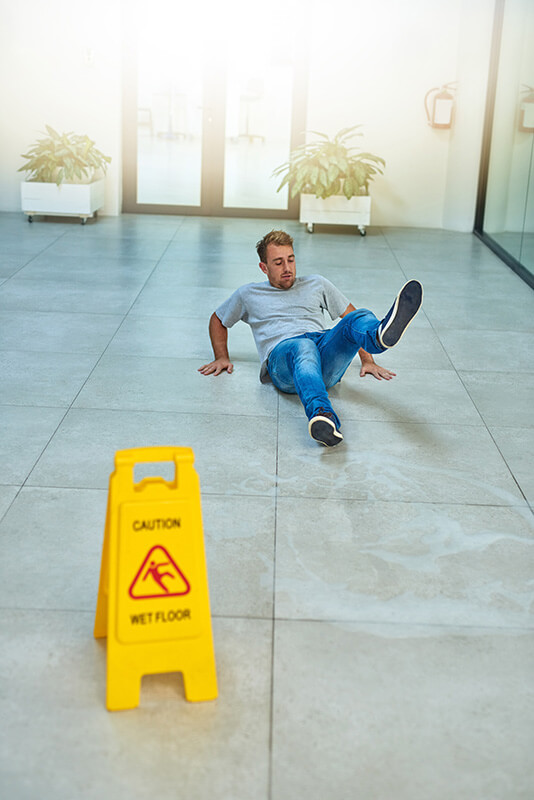slip and falls on non commercial properties